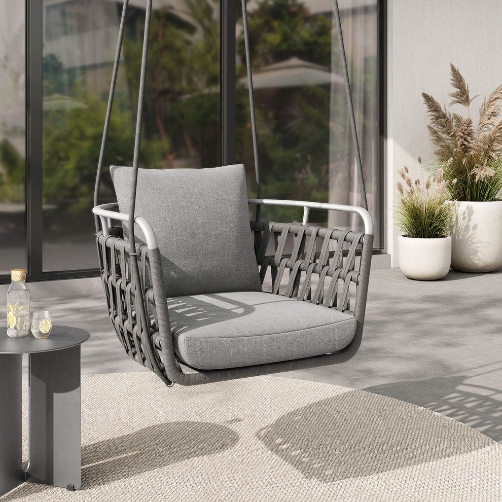 Kaliah Outdoor Patio Aluminum Swing Chair by Modway | Daybeds | Modishstore - 20