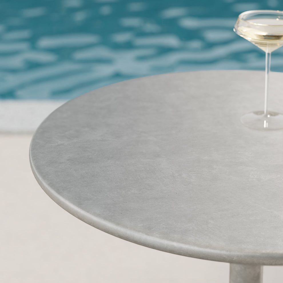 Esme Outdoor Patio Outdoor Patio Concrete Side Table by Modway | Side Tables | Modishstore - 5