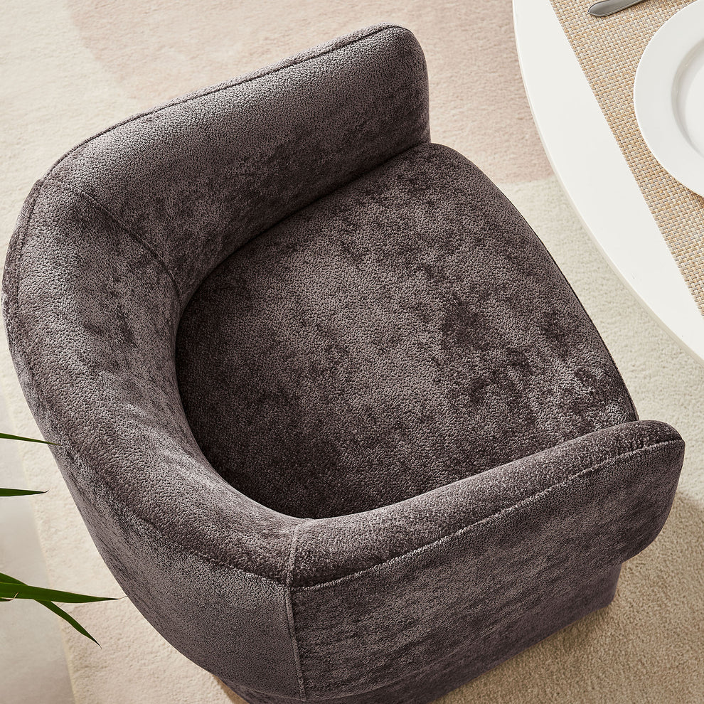 Verity Chenille Dining Armchair by Modway | Dining Chairs | Modishstore - 7