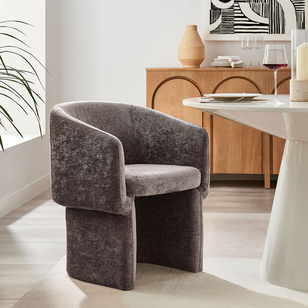 Verity Chenille Dining Armchair by Modway | Dining Chairs | Modishstore - 8