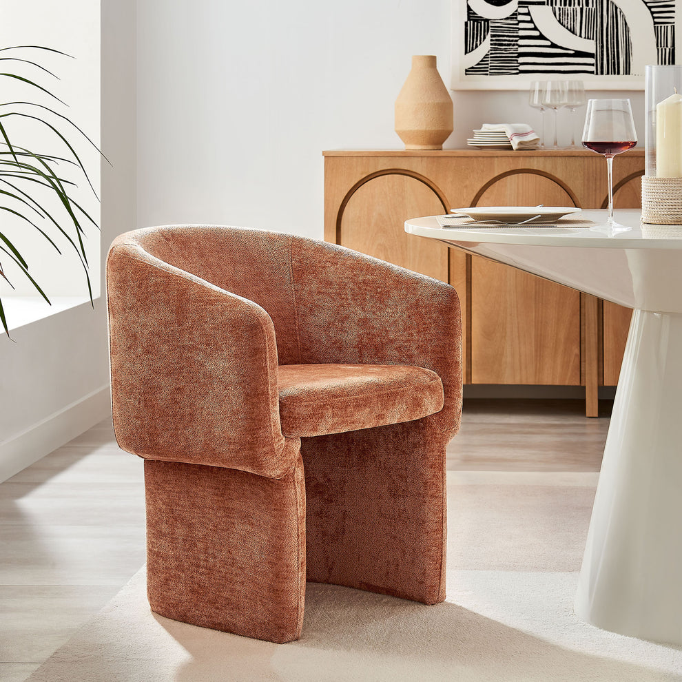 Verity Chenille Dining Armchair by Modway | Dining Chairs | Modishstore - 28