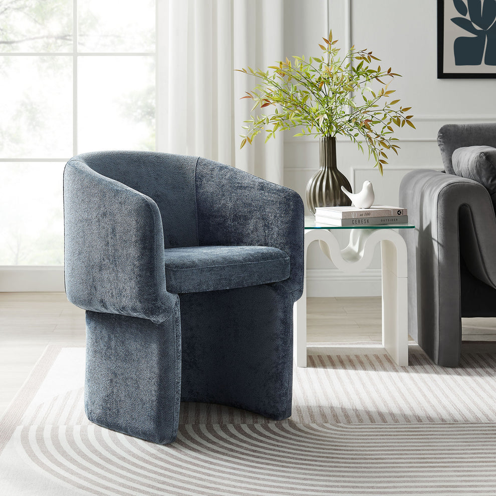 Verity Chenille Dining Armchair by Modway | Dining Chairs | Modishstore - 47