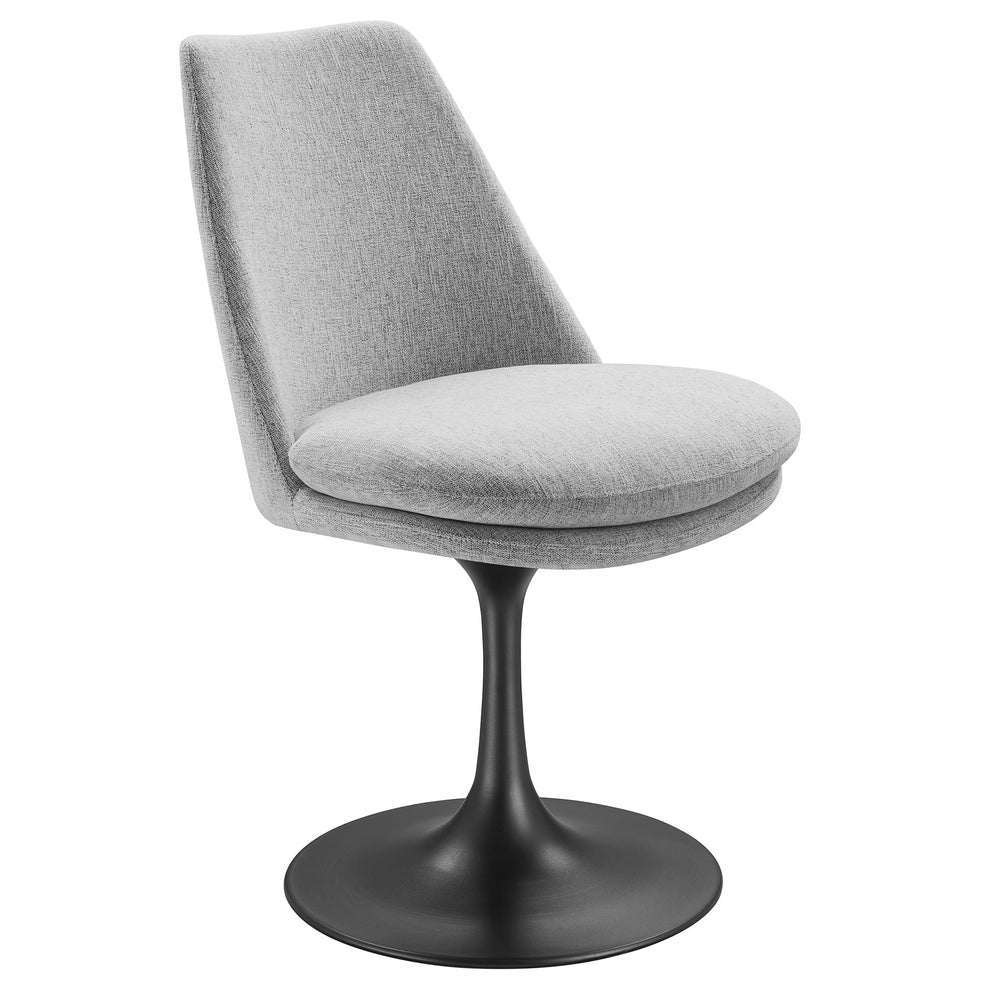 Lippa Swivel Dining Upholstered Side Chair by Modway | Dining Chairs | Modishstore - 2