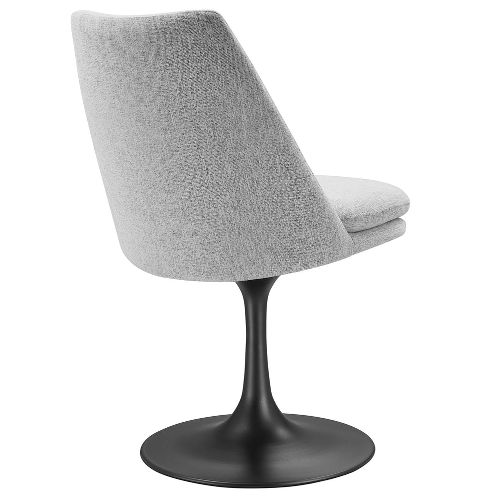 Lippa Swivel Dining Upholstered Side Chair by Modway | Dining Chairs | Modishstore - 4