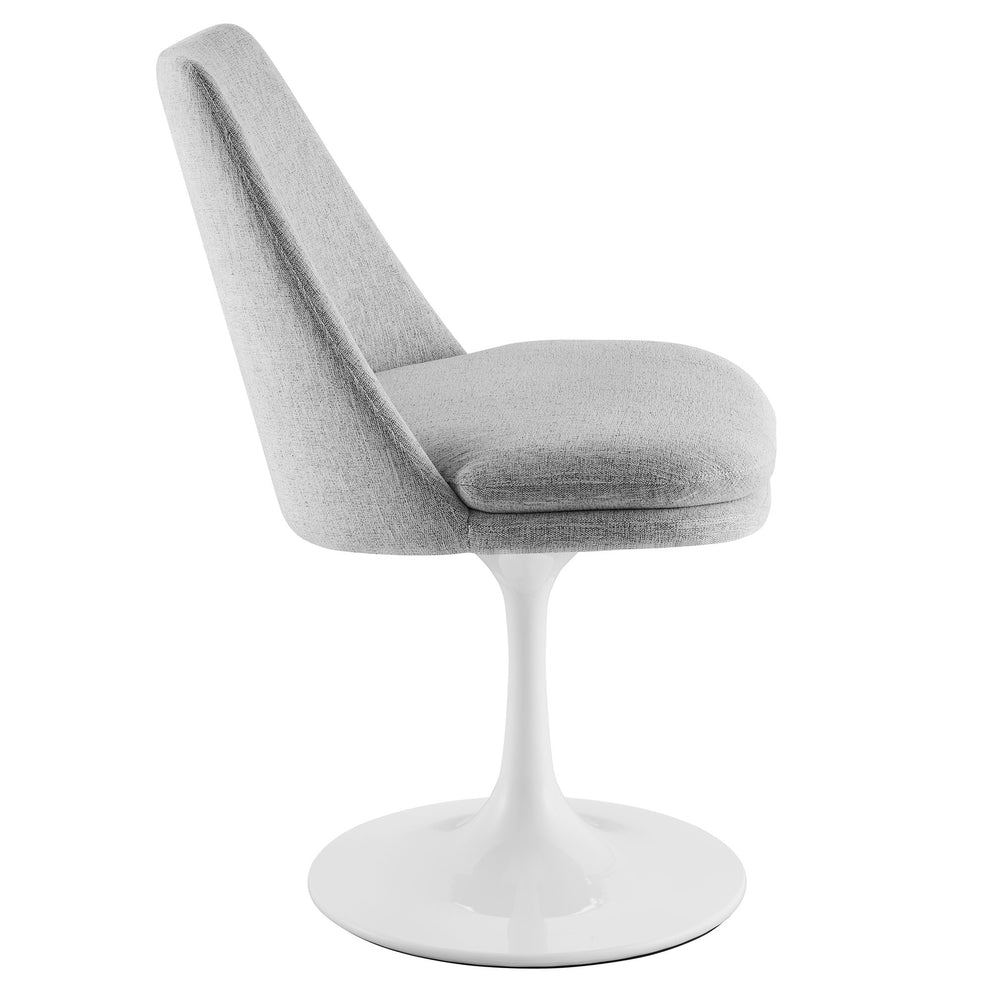 Lippa Swivel Dining Upholstered Side Chair by Modway | Dining Chairs | Modishstore - 12