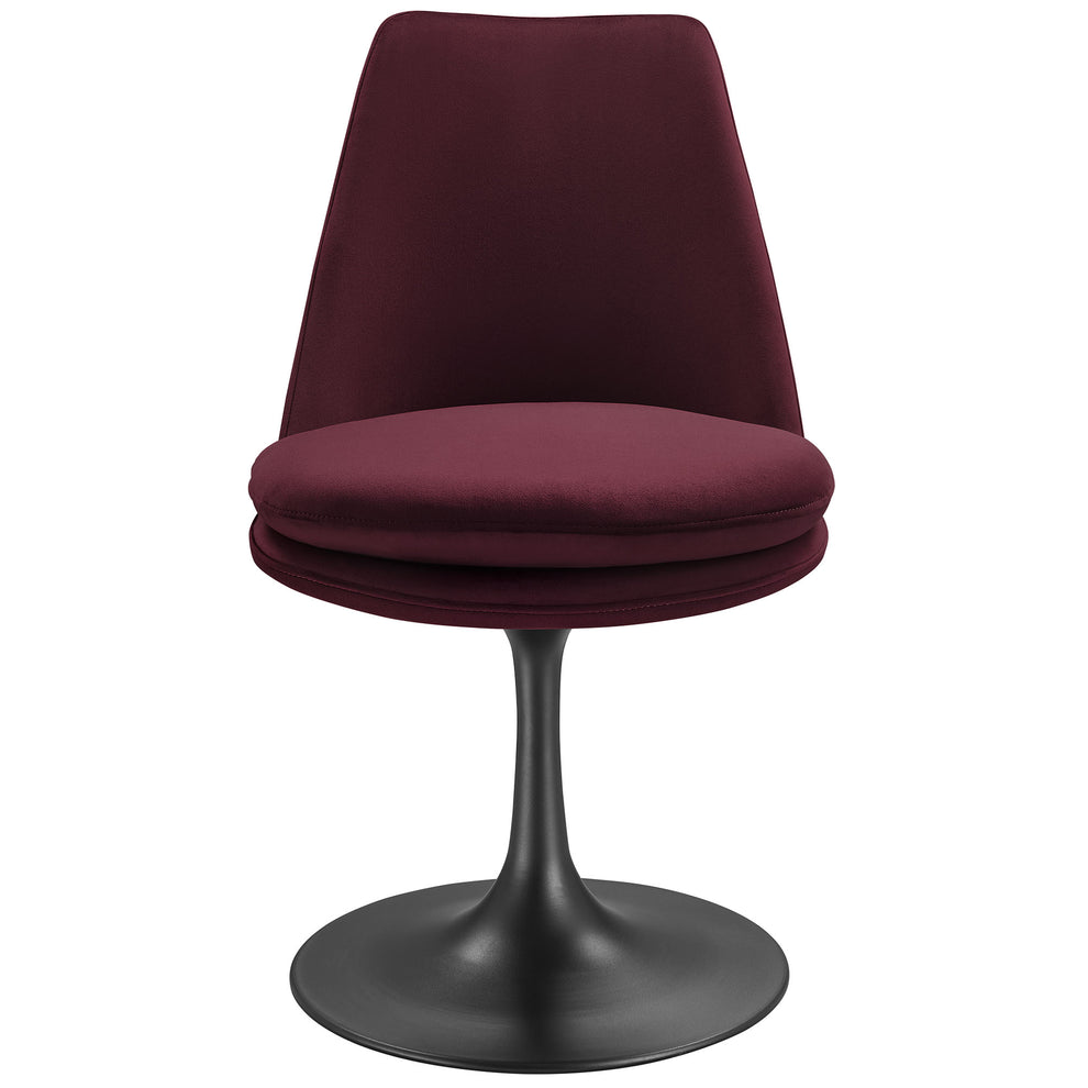 Lippa Swivel Dining Performance Velvet Side Chair by Modway | Dining Chairs | Modishstore - 14
