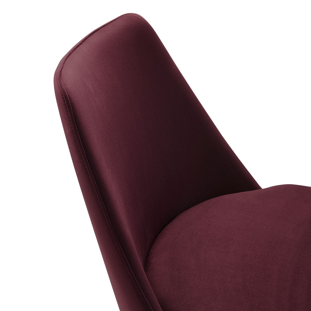 Lippa Swivel Dining Performance Velvet Side Chair by Modway | Dining Chairs | Modishstore - 15