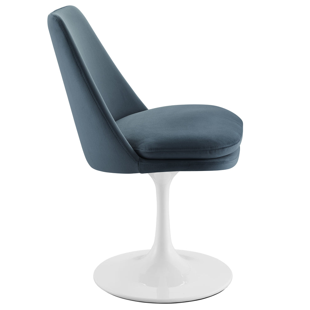 Lippa Swivel Dining Performance Velvet Side Chair by Modway | Dining Chairs | Modishstore - 22