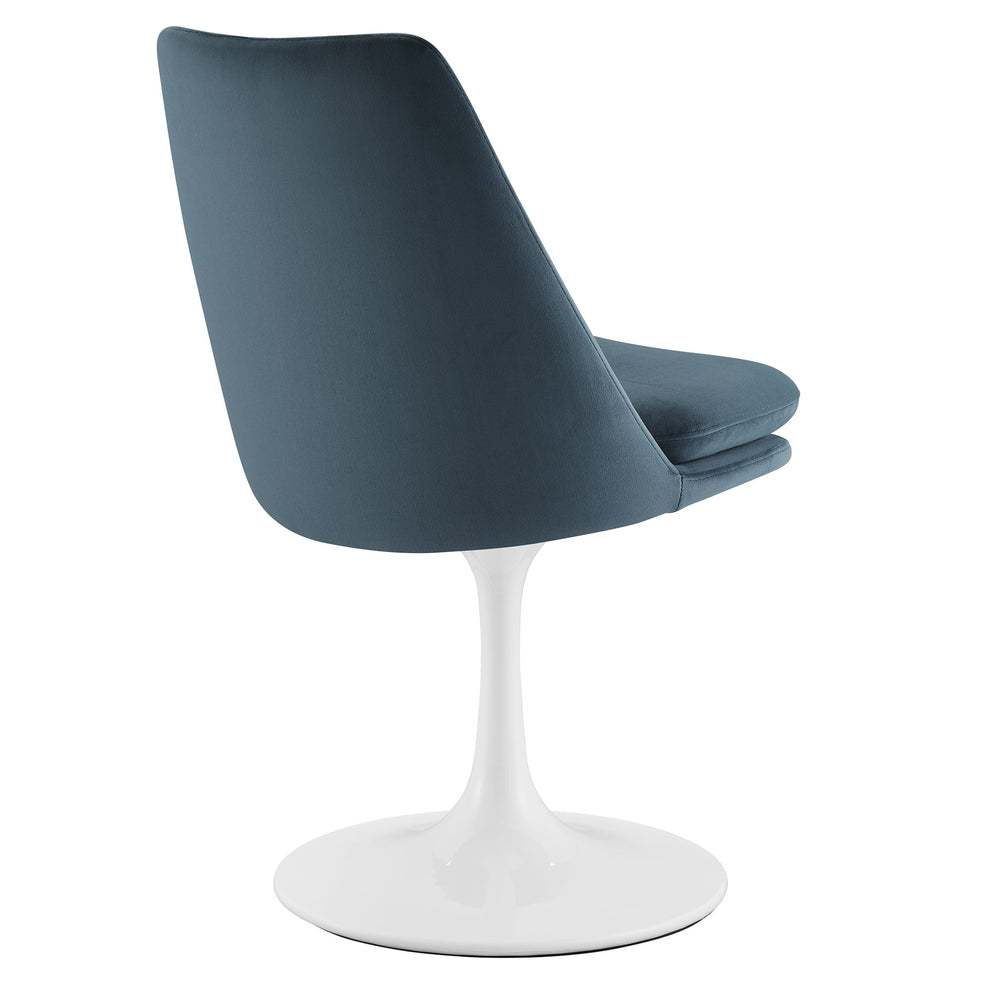 Lippa Swivel Dining Performance Velvet Side Chair by Modway | Dining Chairs | Modishstore - 23
