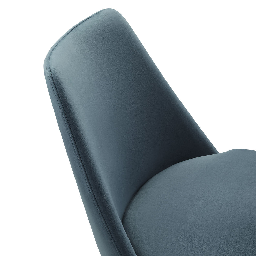 Lippa Swivel Dining Performance Velvet Side Chair by Modway | Dining Chairs | Modishstore - 25
