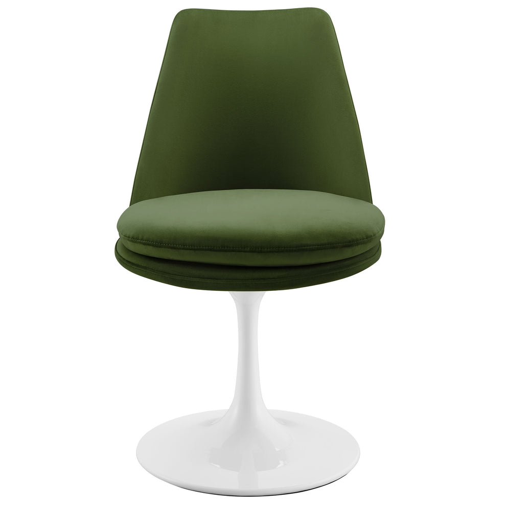 Lippa Swivel Dining Performance Velvet Side Chair by Modway | Dining Chairs | Modishstore - 34