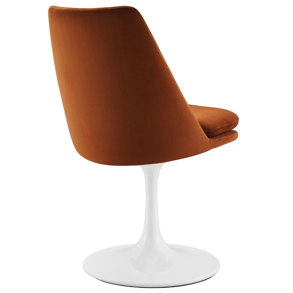 Lippa Swivel Dining Performance Velvet Side Chair by Modway | Dining Chairs | Modishstore - 43