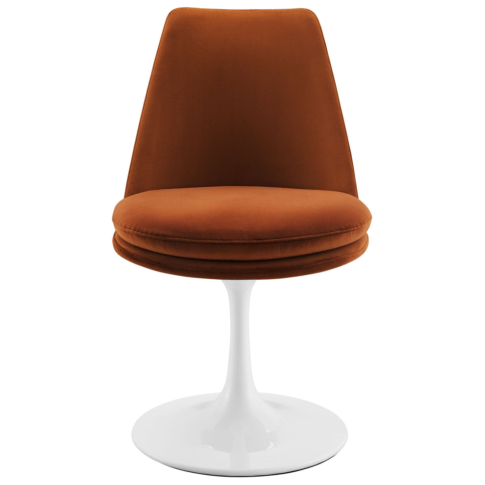 Lippa Swivel Dining Performance Velvet Side Chair by Modway | Dining Chairs | Modishstore - 44