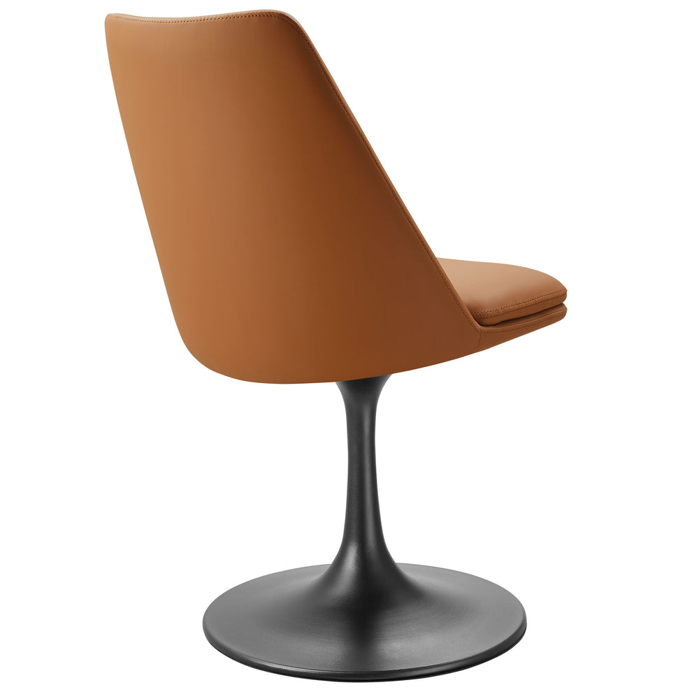 Lippa Swivel Dining Vegan Leather Side Chair by Modway | Dining Chairs | Modishstore - 13