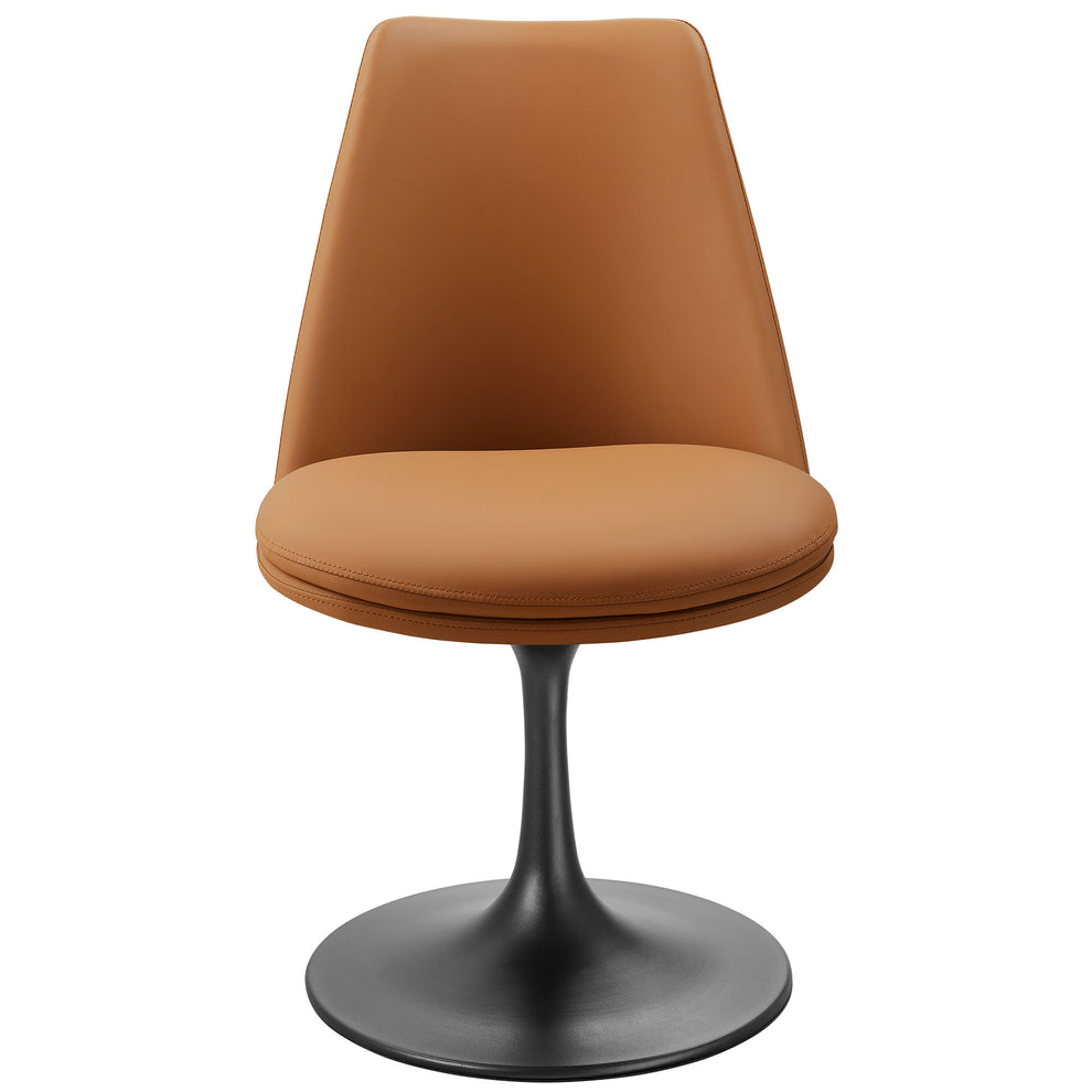 Lippa Swivel Dining Vegan Leather Side Chair by Modway | Dining Chairs | Modishstore - 14