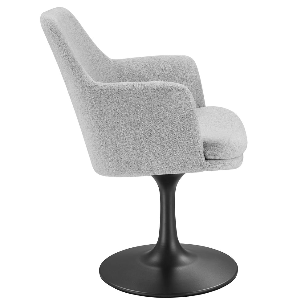 Lippa Swivel Dining Upholstered Armchair by Modway | Dining Chairs | Modishstore - 3