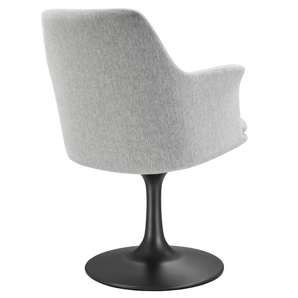 Lippa Swivel Dining Upholstered Armchair by Modway | Dining Chairs | Modishstore - 4