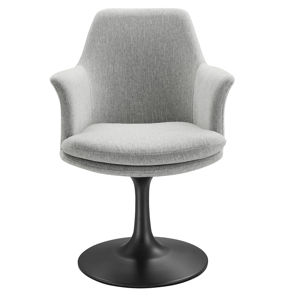 Lippa Swivel Dining Upholstered Armchair by Modway | Dining Chairs | Modishstore - 5