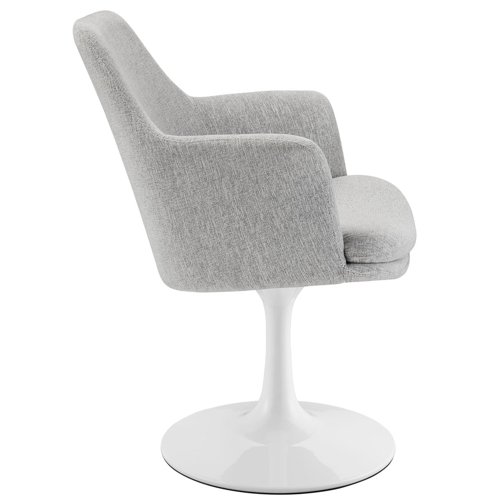 Lippa Swivel Dining Upholstered Armchair by Modway | Dining Chairs | Modishstore - 12
