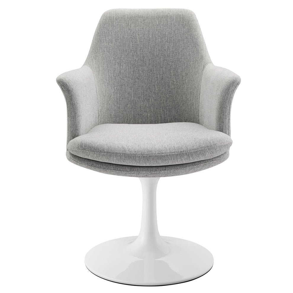 Lippa Swivel Dining Upholstered Armchair by Modway | Dining Chairs | Modishstore - 14