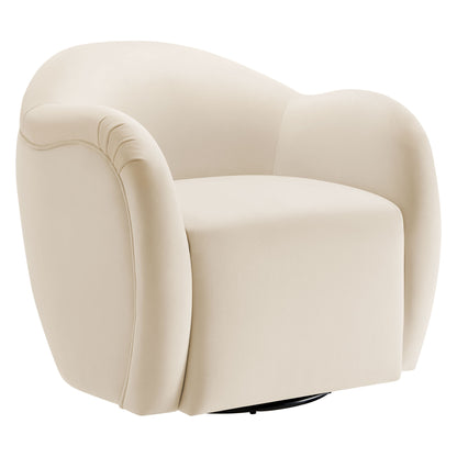 Compose Performance Velvet Swivel Armchair by Modway | Accent Chairs | Modishstore - 2