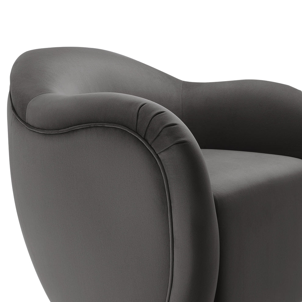 Compose Performance Velvet Swivel Armchair by Modway | Accent Chairs | Modishstore - 23