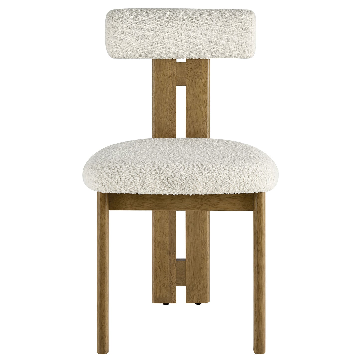 Torian Boucle Fabric Dining Chair Set of 2 by Modway | Dining Chairs | Modishstore - 6
