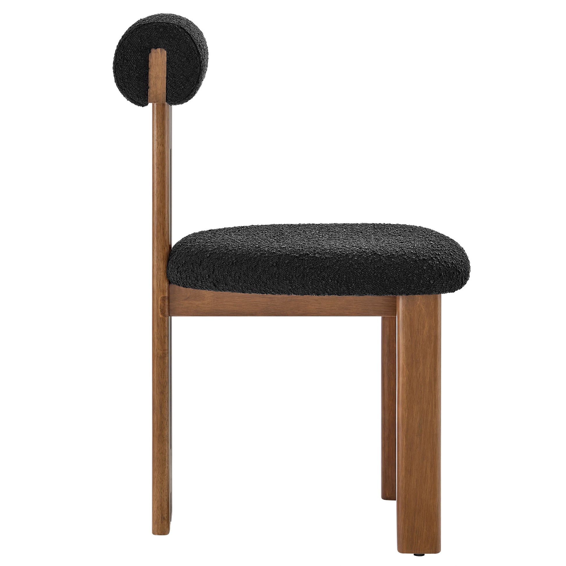 Torian Boucle Fabric Dining Chair Set of 2 by Modway | Dining Chairs | Modishstore - 13