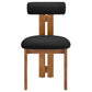 Torian Boucle Fabric Dining Chair Set of 2 by Modway | Dining Chairs | Modishstore - 15