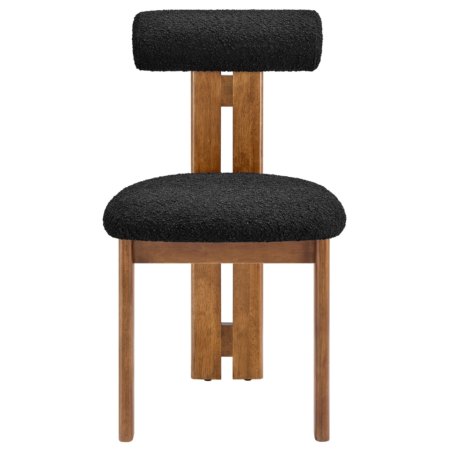 Torian Boucle Fabric Dining Chair Set of 2 by Modway | Dining Chairs | Modishstore - 15