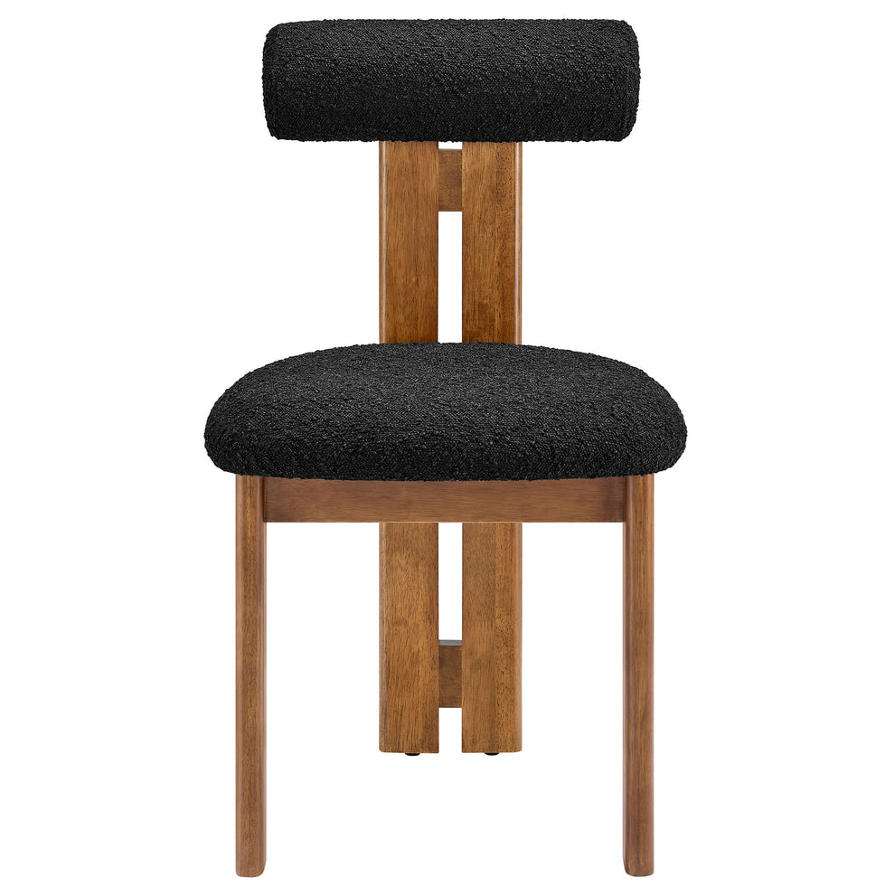 Torian Boucle Fabric Dining Chair Set of 2 by Modway | Dining Chairs | Modishstore - 15