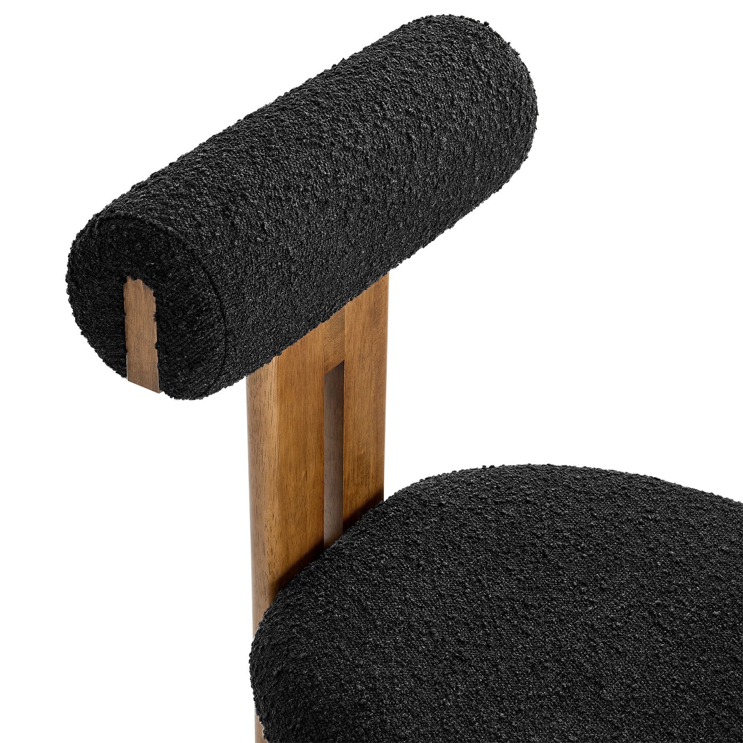 Torian Boucle Fabric Dining Chair Set of 2 by Modway | Dining Chairs | Modishstore - 16