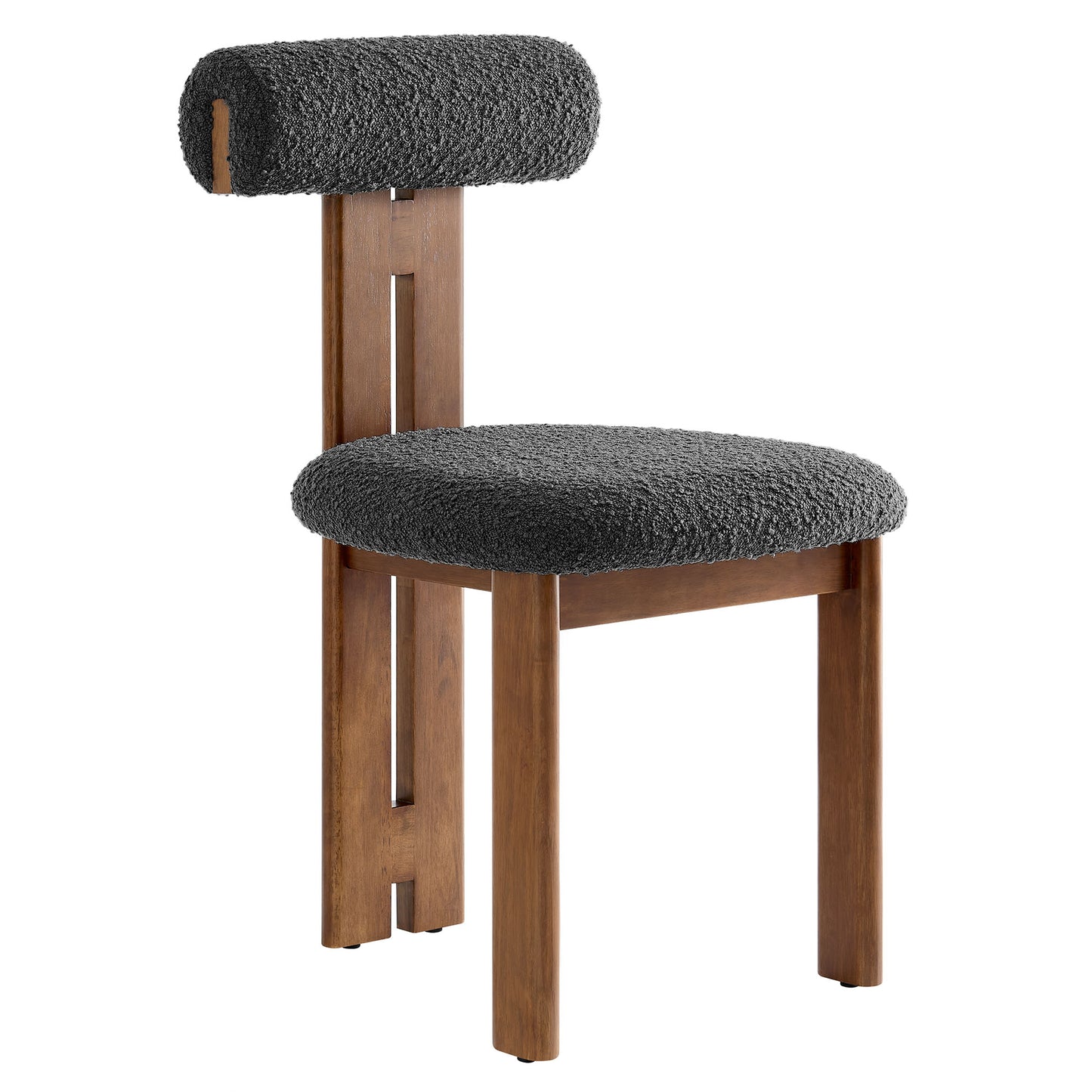 Torian Boucle Fabric Dining Chair Set of 2 by Modway | Dining Chairs | Modishstore - 22