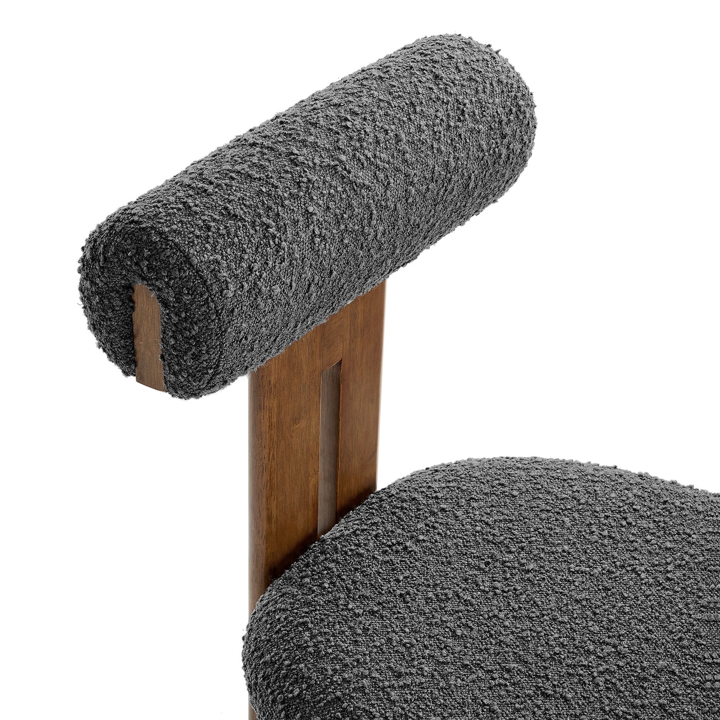 Torian Boucle Fabric Dining Chair Set of 2 by Modway | Dining Chairs | Modishstore - 26