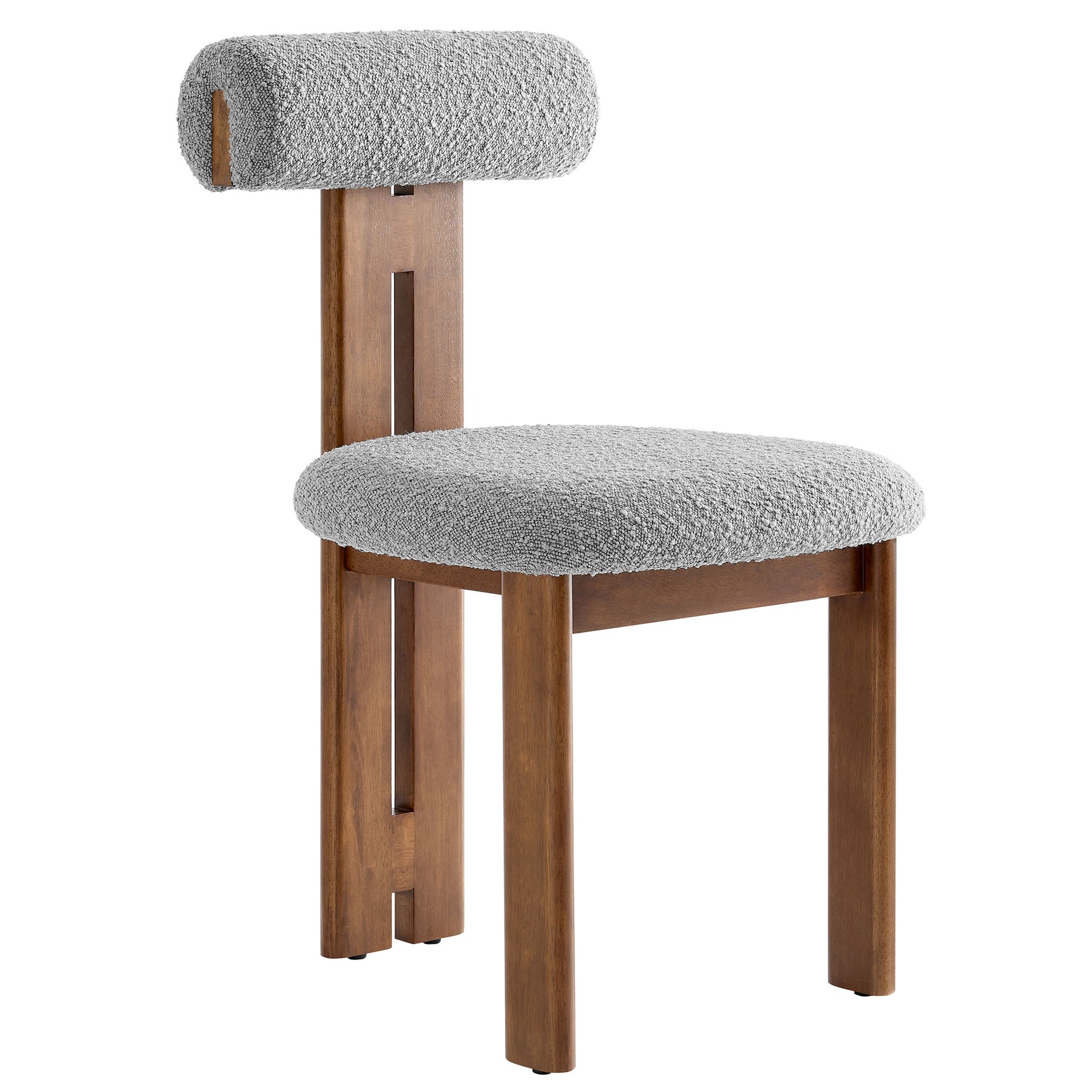 Torian Boucle Fabric Dining Chair Set of 2 by Modway | Dining Chairs | Modishstore - 32