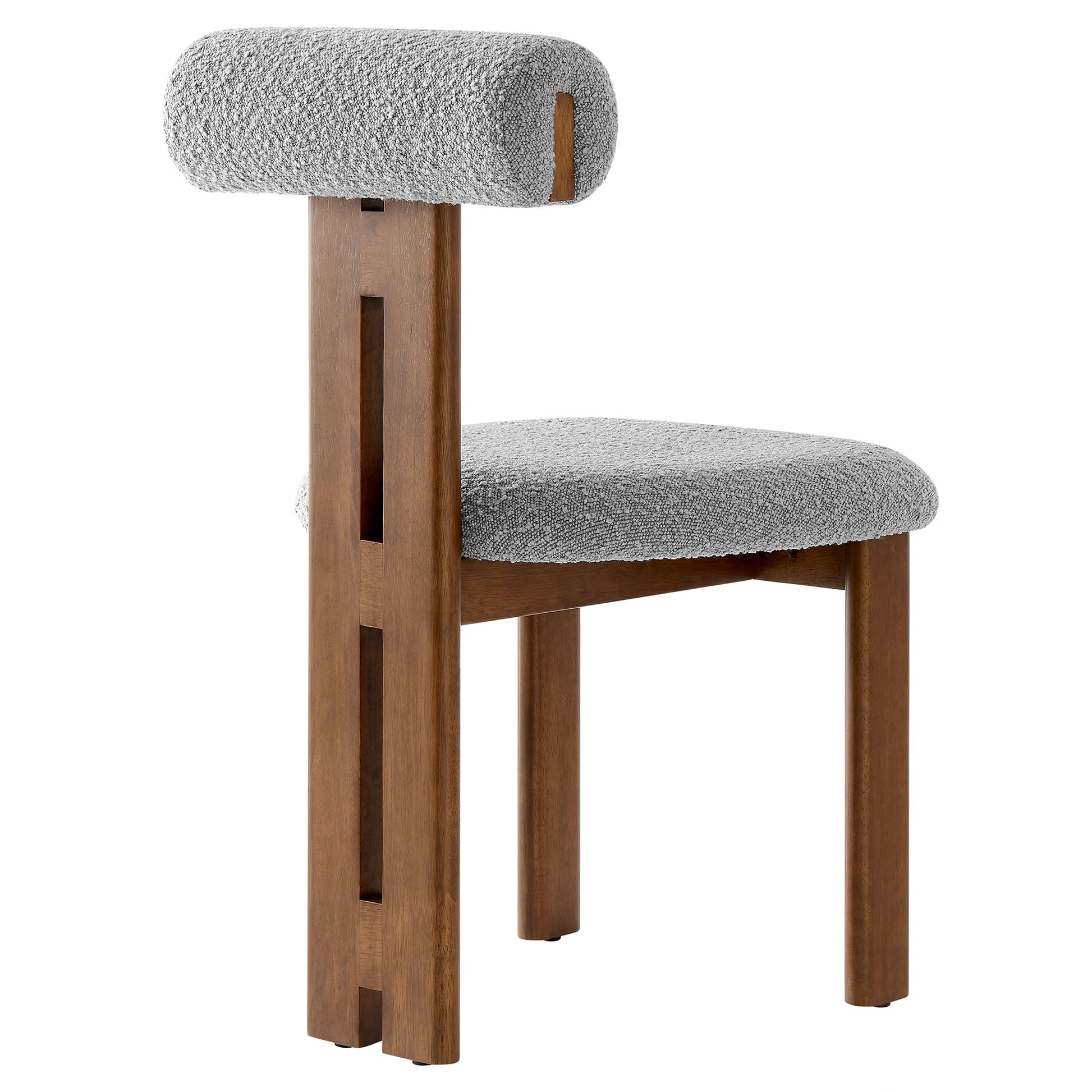 Torian Boucle Fabric Dining Chair Set of 2 by Modway | Dining Chairs | Modishstore - 34