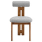 Torian Boucle Fabric Dining Chair Set of 2 by Modway | Dining Chairs | Modishstore - 35