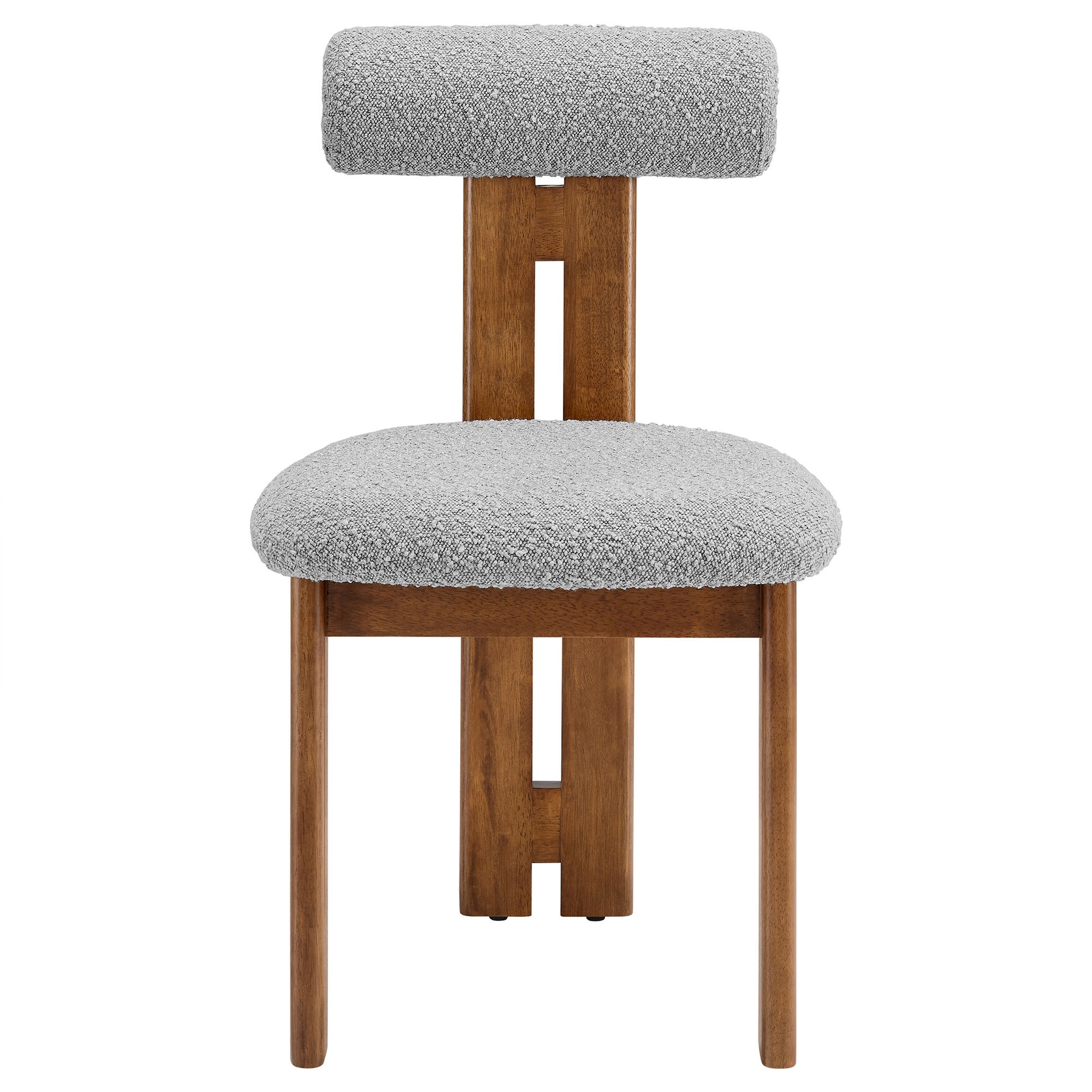 Torian Boucle Fabric Dining Chair Set of 2 by Modway | Dining Chairs | Modishstore - 35