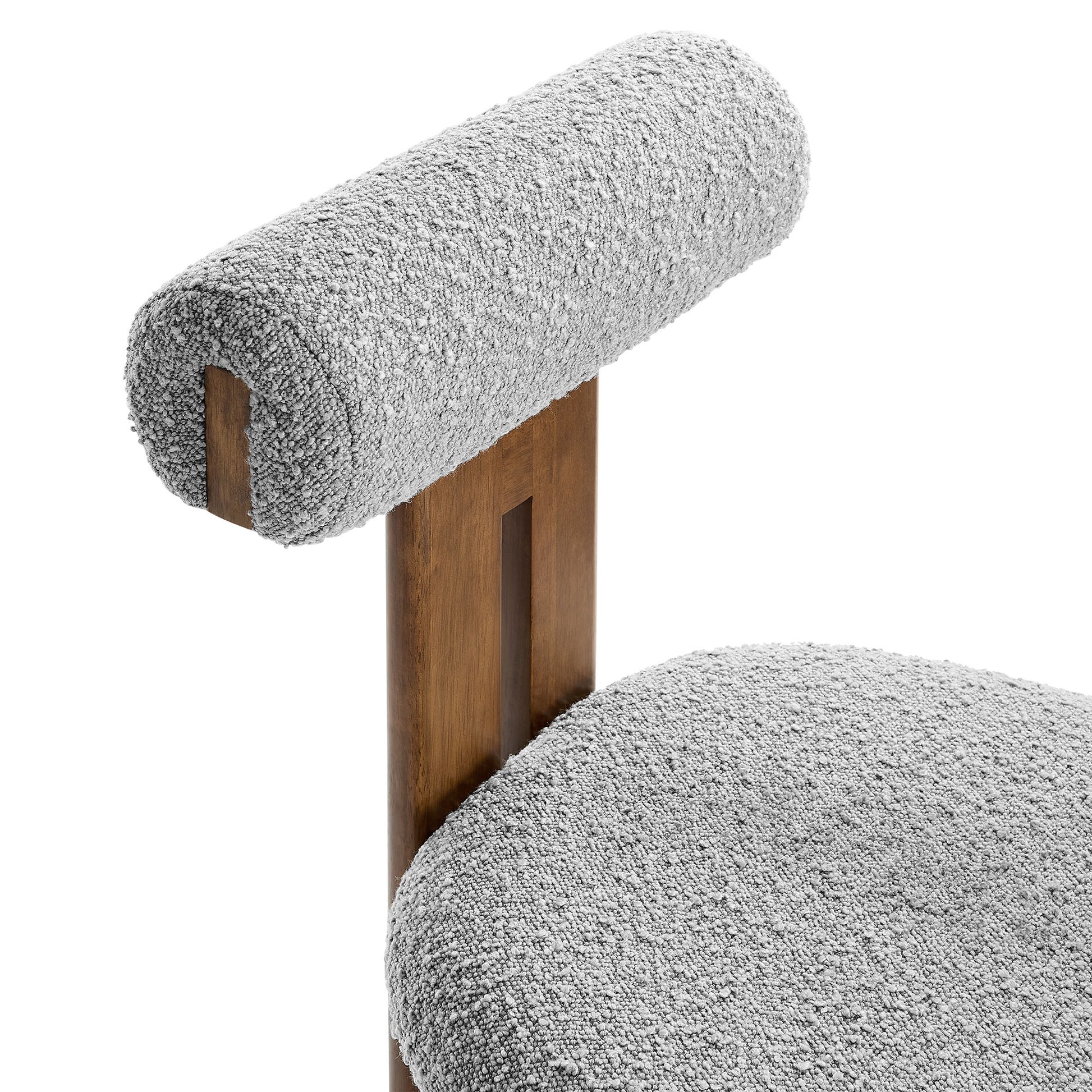 Torian Boucle Fabric Dining Chair Set of 2 by Modway | Dining Chairs | Modishstore - 36