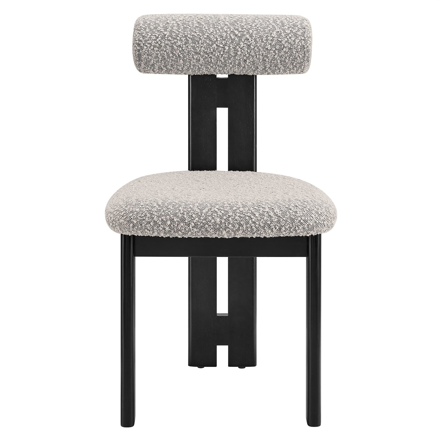 Torian Boucle Fabric Dining Chair Set of 2 by Modway | Dining Chairs | Modishstore - 45