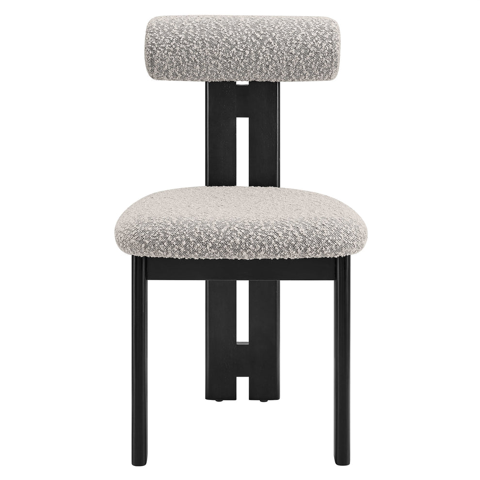 Torian Boucle Fabric Dining Chair Set of 2 by Modway | Dining Chairs | Modishstore - 45