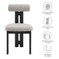 Torian Boucle Fabric Dining Chair Set of 2 by Modway | Dining Chairs | Modishstore - 49
