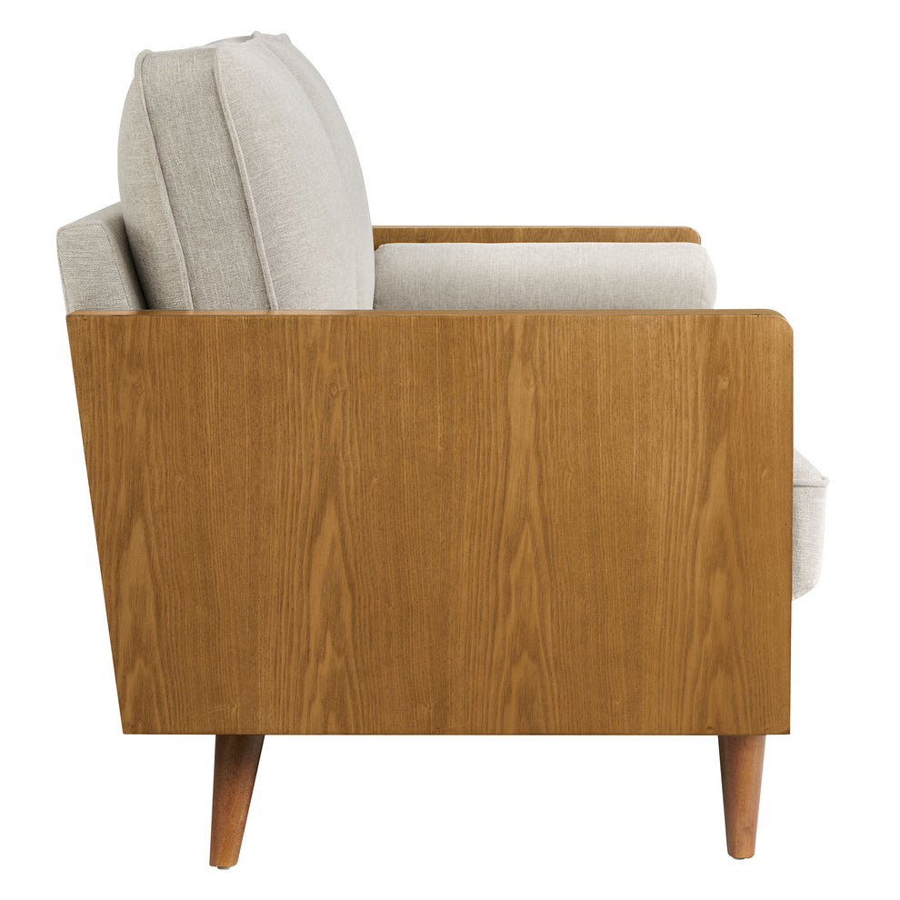 Kellan Heathered Weave Fabric Loveseat by Modway | Loveseats | Modishstore - 3
