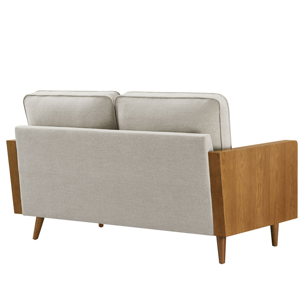 Kellan Heathered Weave Fabric Loveseat by Modway | Loveseats | Modishstore - 4