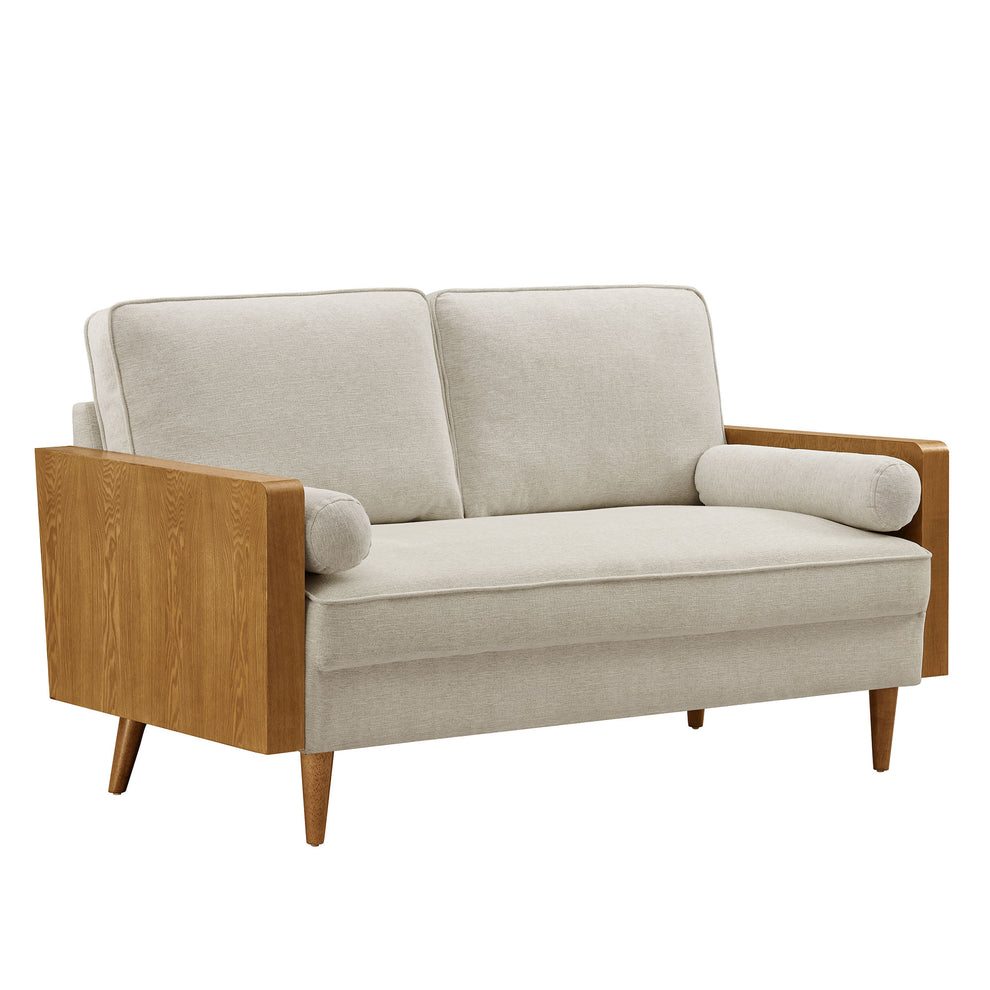 Kellan Heathered Weave Fabric Loveseat by Modway | Loveseats | Modishstore - 10