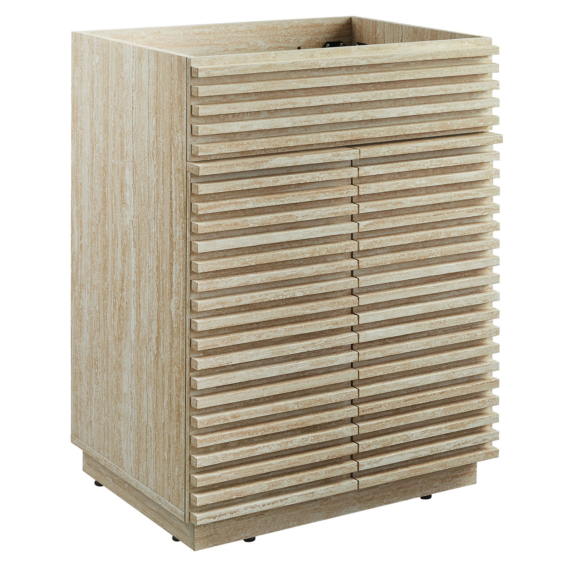 Render 24" Faux Travertine Bathroom Vanity Cabinet (Sink Not Included) by Modway | Bathroom Accessories | Modishstore - 2