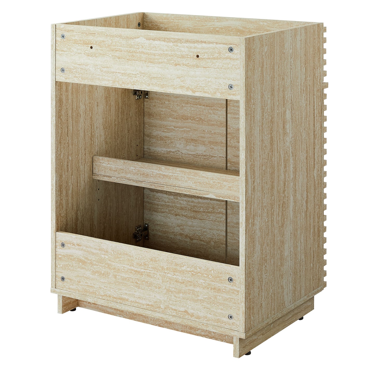 Render 24" Faux Travertine Bathroom Vanity Cabinet (Sink Not Included) by Modway | Bathroom Accessories | Modishstore - 4