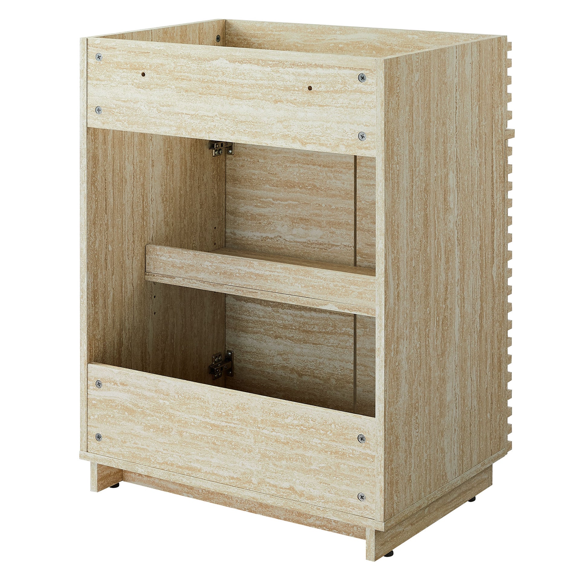 Render 24" Faux Travertine Bathroom Vanity Cabinet (Sink Not Included) by Modway | Bathroom Accessories | Modishstore - 4