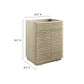 Render 24" Faux Travertine Bathroom Vanity Cabinet (Sink Not Included) by Modway | Bathroom Accessories | Modishstore - 10