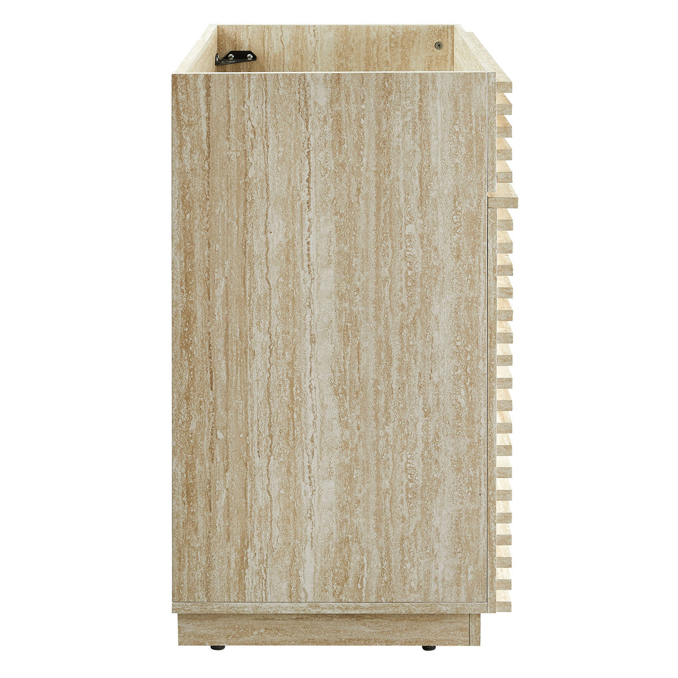 Render 30" Faux Travertine Bathroom Vanity Cabinet (Sink Not Included) by Modway | Bathroom Accessories | Modishstore - 3